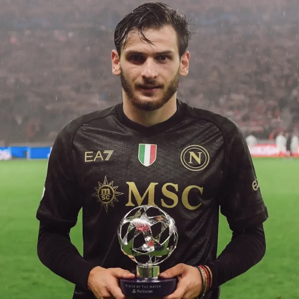 Khvicha Kvaratskhelia na odchode z SSC Neapolu